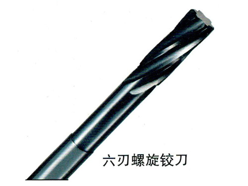 Six-edged spiral reamer